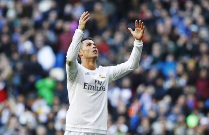 El jugador del Real Madrid Cristinano Ronaldo.