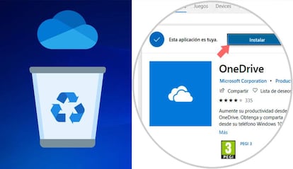 Desinstalar OneDrive en Windows 10