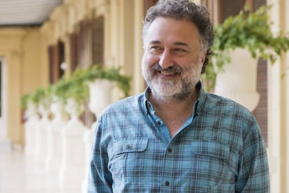 Alejandro Rozitchner en la Casa Rosada. 