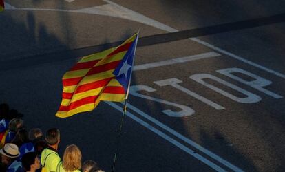 Imatge d'una manifestació independentista del 2017.