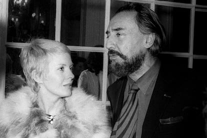 Romain Gary y Jean Seberg en Paris.