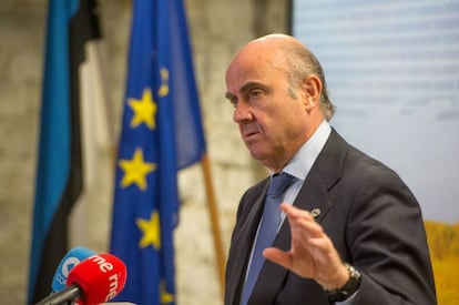 El ministro de Economía, Luis de Guindos