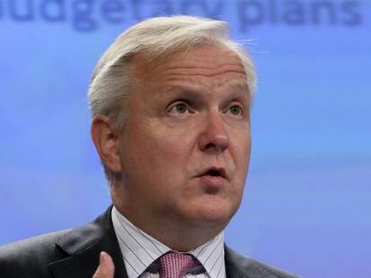 El vicepresidente de la CE y responsable de Econom&iacute;a y Finanzas, Olli Rehn. 