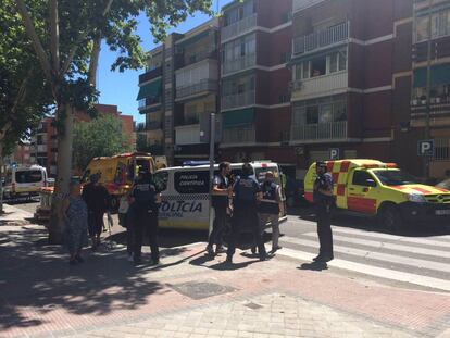 Atropello de un hombre de unos 75 a&ntilde;os en San Blas el martes 25 julio.