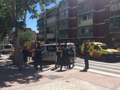 Atropello de un hombre de unos 75 años en San Blas el martes 25 julio.