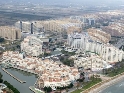 La ciudad de vacaciones Marina d&#039;Or en 2012.