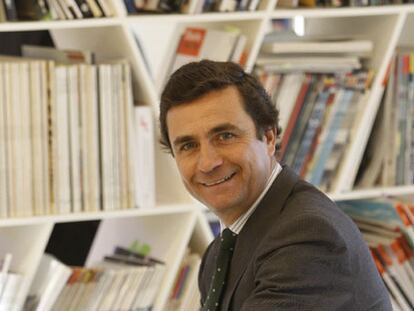 Eduardo Fernández-Cuesta, en las oficinas de CB Richard Ellis en Madrid.