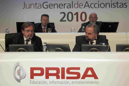 Junta de accionistas de PRISA.