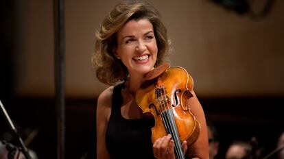 La violinista Anne-Sophie Mutter torna al Palau de la Música.