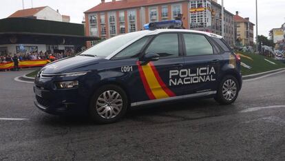 Un coche de la Policía Nacional, en una imagen de archivo.