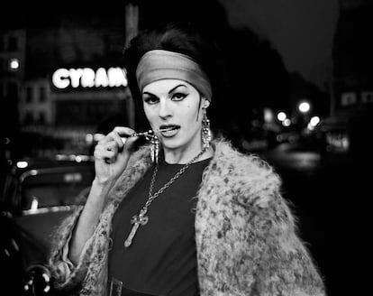 ''Jacky', fotografía de Christer Strömholm realizada en Place Blanche, París, en 1961.