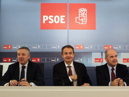 El secretario general del PSOE preside la primera reunión de Ejecutiva tras el anuncio de que no se presentará a las elecciones.