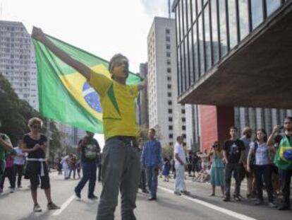 Manifestantes em protesto ocorrido em 2013.