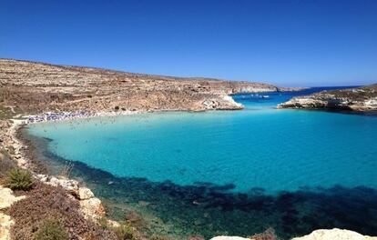 Isola dei Conigli, en Lampedusa (Italia) ocupa el tercer puesto de la lista.