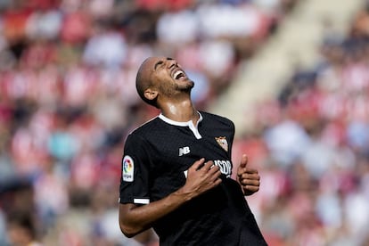 N'Zonzi, durante el partido ante el Girona.