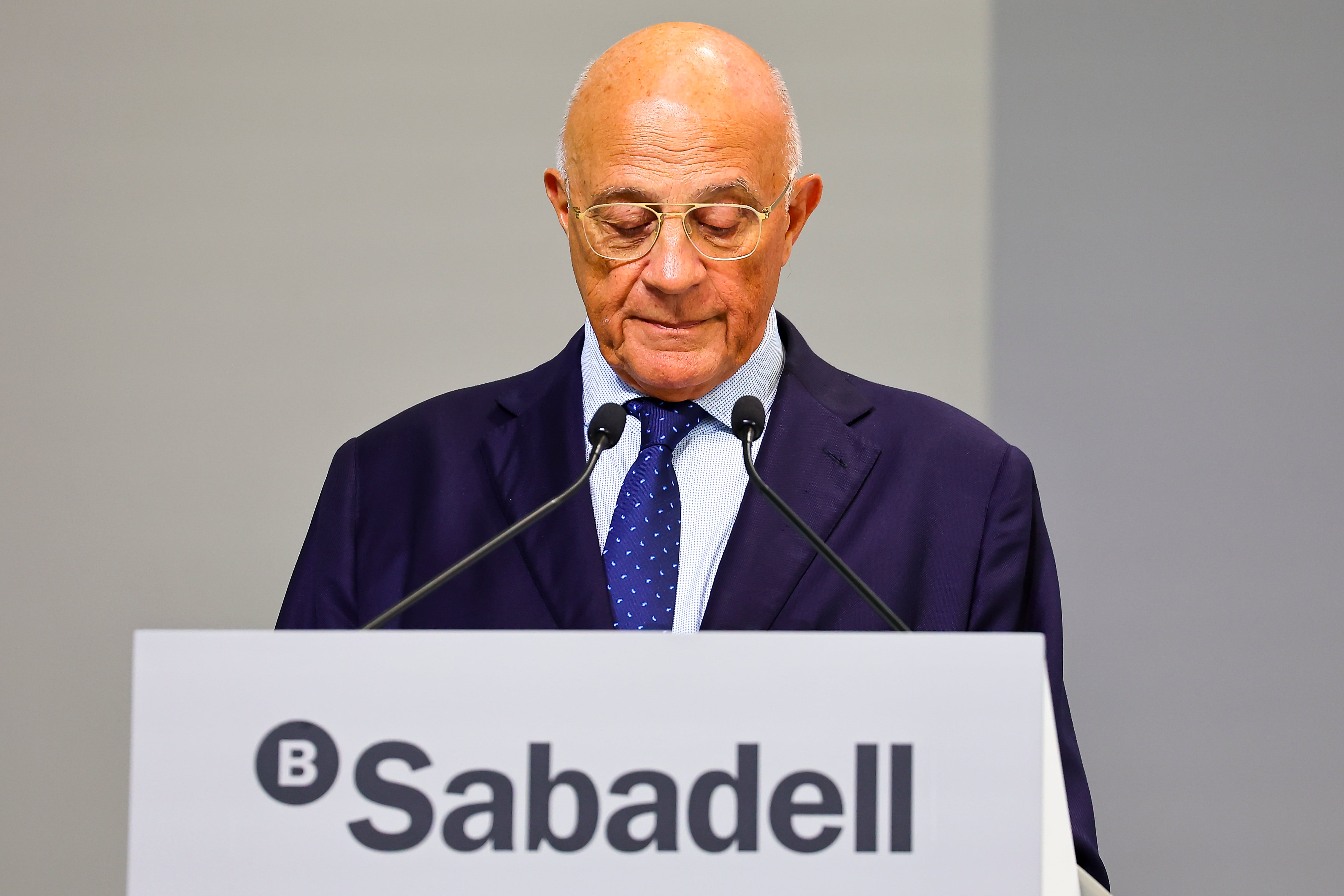 Josep Oliu, presidente del Banco Sabadell.


