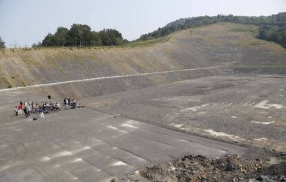 Terrenos de Zubieta (San Sebastián) donde se construirá la incineradora de Gipuzkoa.
