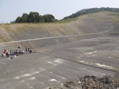 Terrenos de Zubieta (San Sebastián) donde se construirá la incineradora de Gipuzkoa.