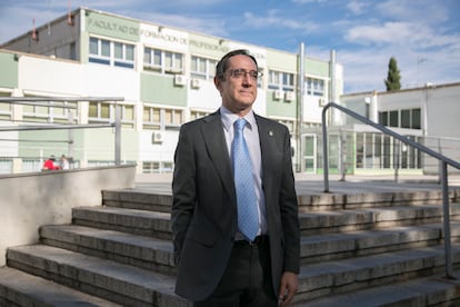 Javier Valle, en la Universidad Autónoma de Madrid.