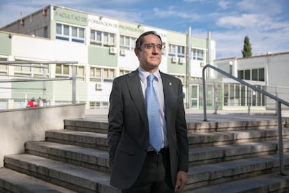 Javier Valle, en la Universidad Autónoma de Madrid. 