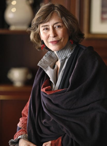 La escritora iraní Azar Nafisi, durante la entrevista.