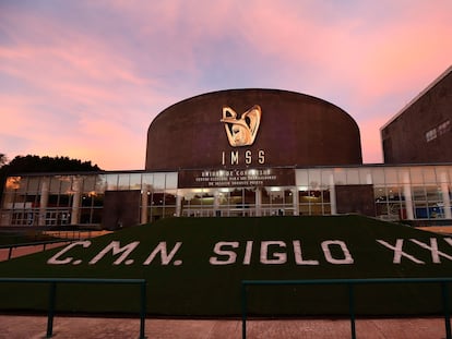 Instalaciones del Centro Médico Nacional Siglo XXI del Instituto Mexicano del Seguro Social (IMSS), en Ciudad de México.