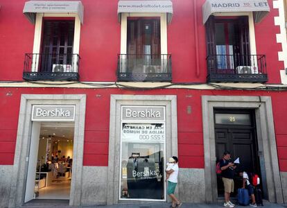 Pisos turísticos en Madrid, en una imagen de archivo.