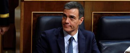 El candidato socialista a la presidencia del Gobierno, Pedro Sánchez.