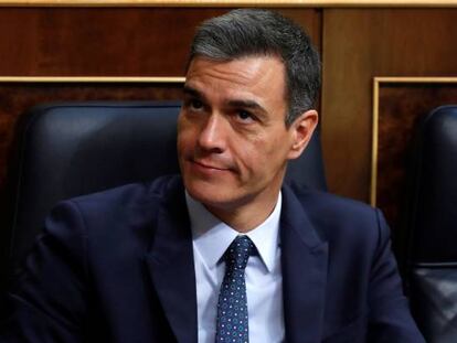 El candidato socialista a la presidencia del Gobierno, Pedro Sánchez.