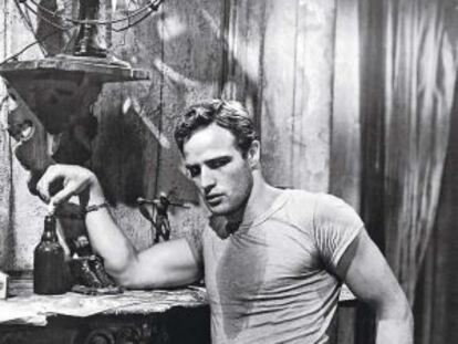 Marlon Brando en 'Un tranvía llamado deseo'