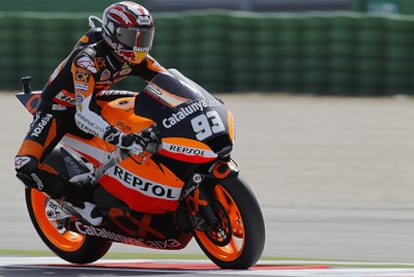 Marc Márquez, vencedor en el GP de Aragón.