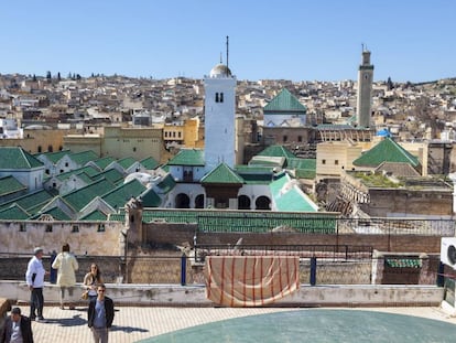 La mezquita Al Karaouine, en plena medina de Fez (Marruecos). 