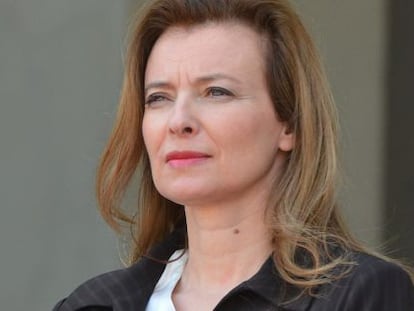 Valérie Trierweiler, ex primera dama de Francia.