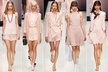 1. Emporio Armani Colección primavera-verano 2016.