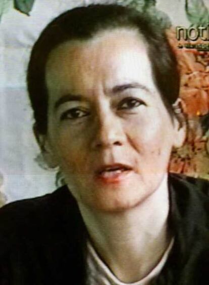Clara Leticia Rojas, en una imagen difundida en agosto de 2003.