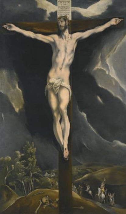 'A crucificação' de El Greco, vendida em Londres.