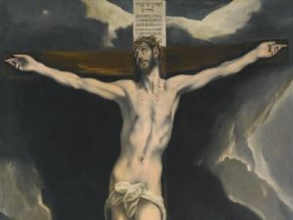 'A crucificação' de El Greco, vendida em Londres.