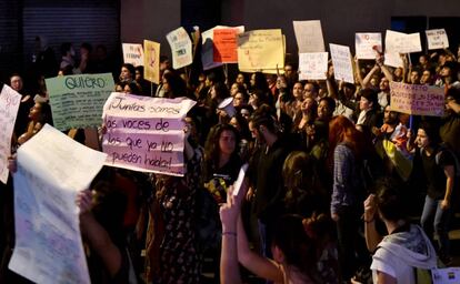 Protestas en las calles de San José