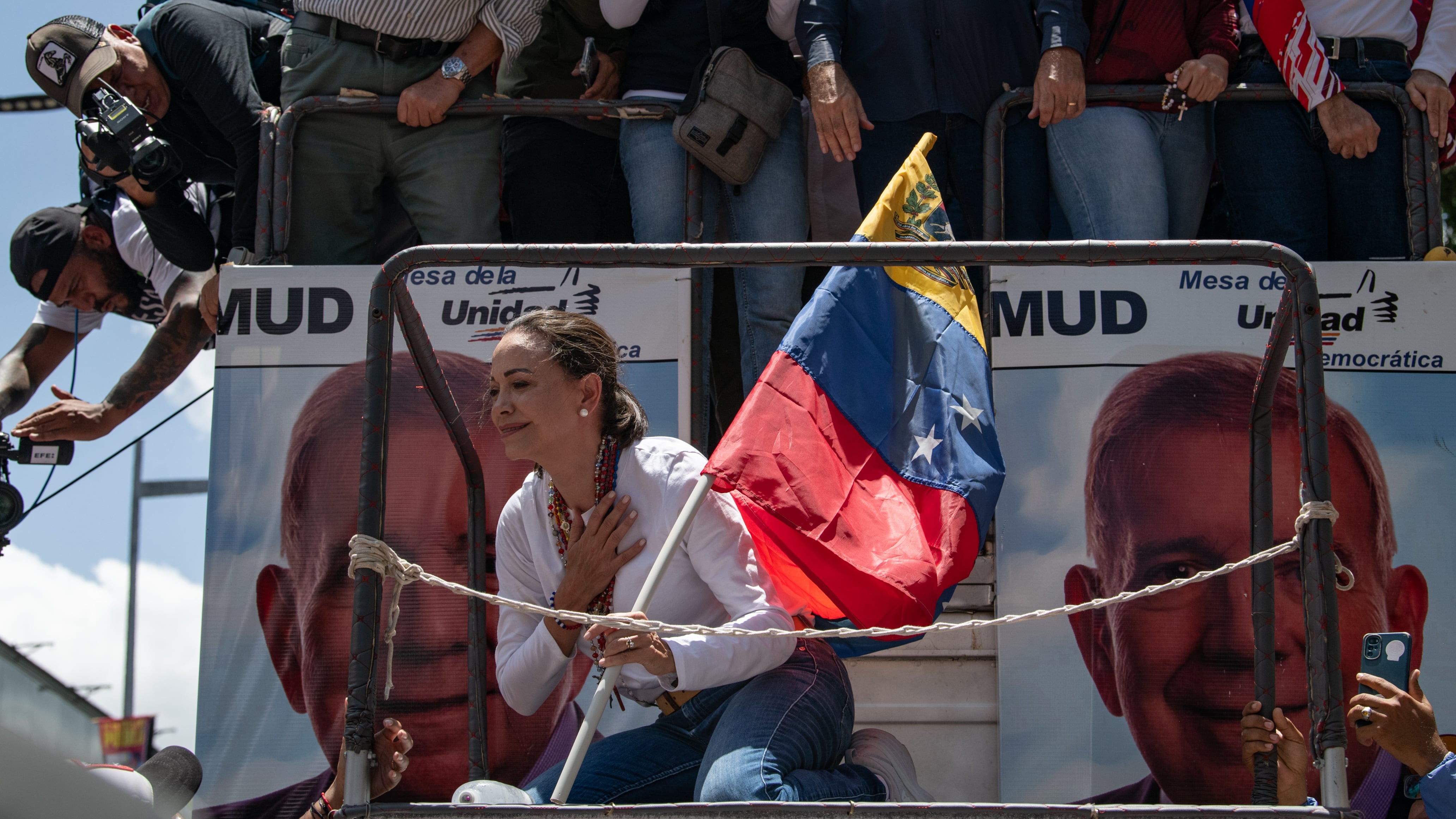 La oposición lleva a la calle el pulso contra el chavismo: “¡No tenemos miedo!” 