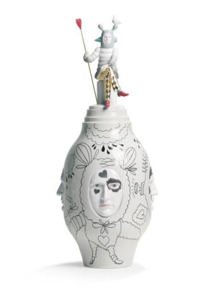 El IED presume de ilustres alumnos como Jaime Hayón, que realizó esta porcelana para la firma Lladró.
