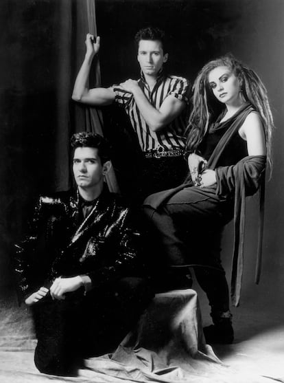 El grupo Alaska y Dinarama, creado por Carlos Berlanga, Nacho Canut y Alaska en 1985.