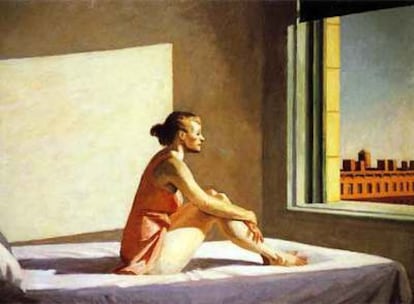 <i>Sol matutino</i>, óleo pintado por Edward Hopper en 1952.