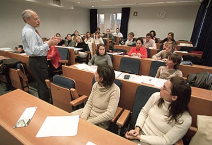 Una de las primeras clases del programa de Dirección de Comunicación del Instituto de Empresa.