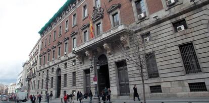 Sede del ministerio de Hacienda en Madrid.