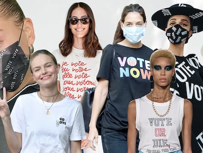 La moda se moja: cómo ‘Vote’ se ha convertido en el eslogan de la temporada