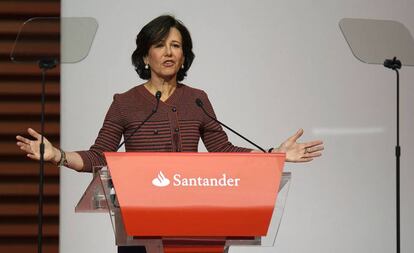 Ana Botín, presidenta de Banco Santander.