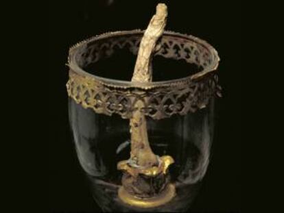 El dedo de Galileo que se exhibe en Florencia.