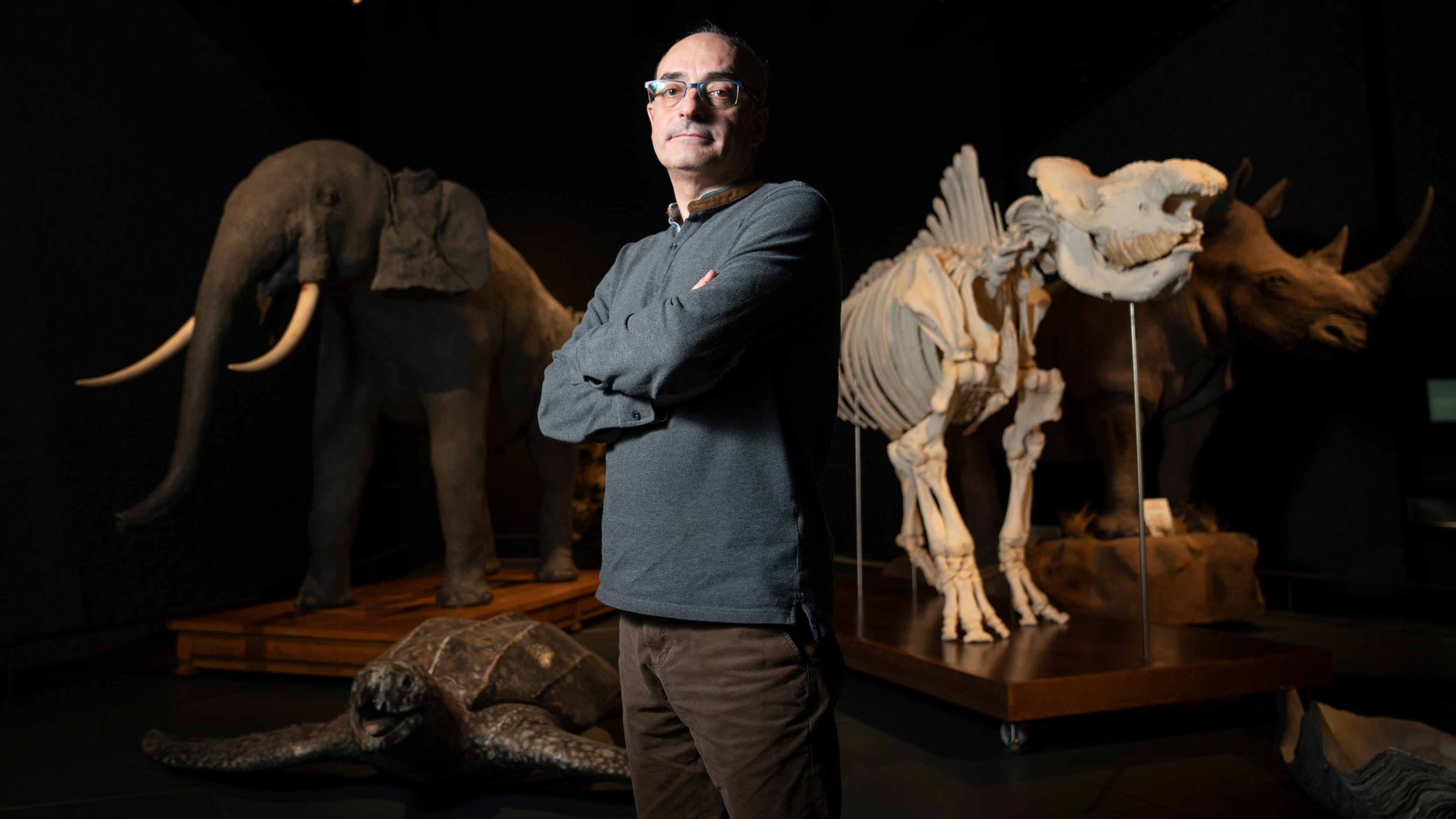 Dvd 1143 Barcelona, 11/01/2023 Carles Lalueza Fox, científico y director del Museu de Ciències Naturals de Barcelona. Foto: Gianluca Battista