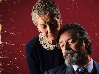 Abel Folk y Rosa Novell a l'estrena d'ahir.