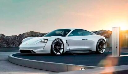 Porsche Taycan el&eacute;ctrico